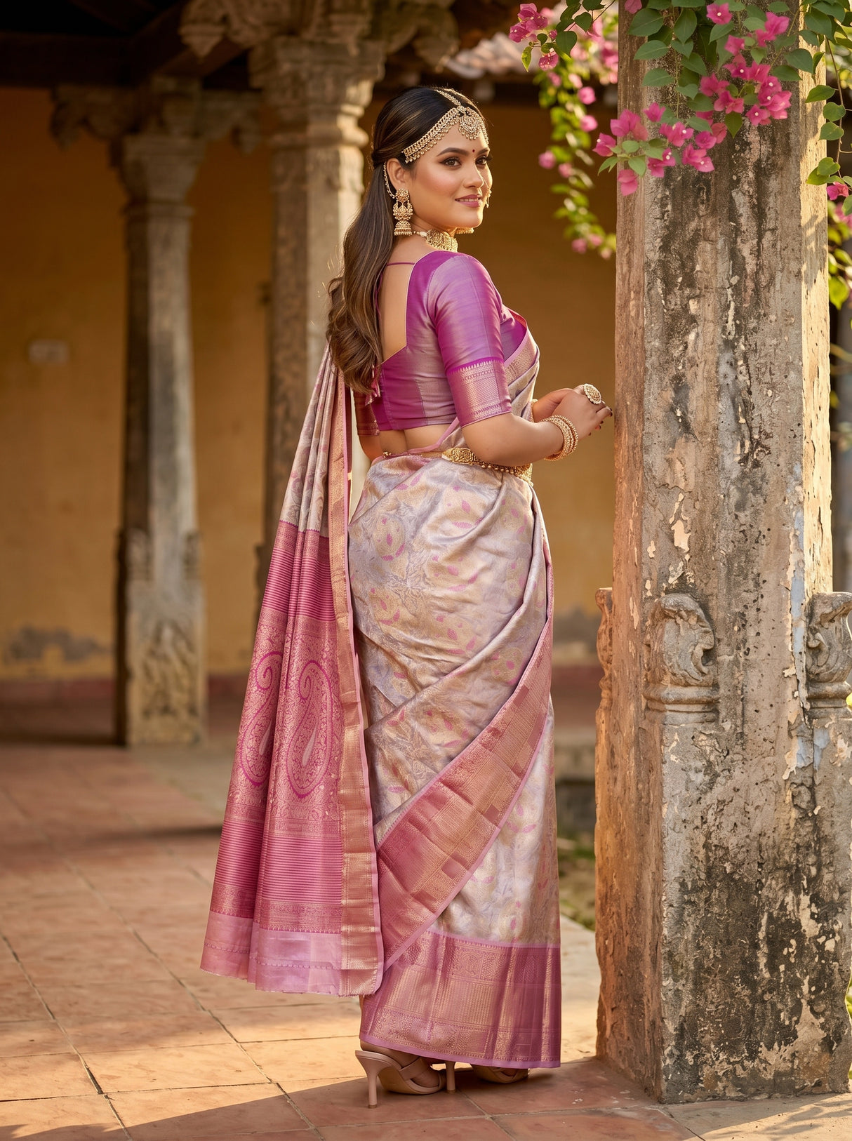 MIMOSA Saree Saree — pose 7 styling detail