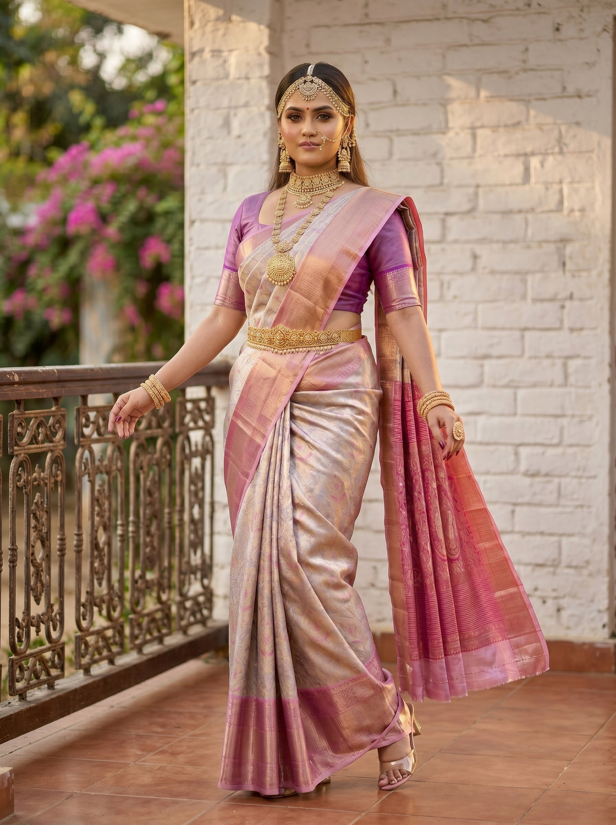 MIMOSA Saree Saree — pose 9 styling detail