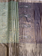 MIMOSA Saree Saree — pallu and zari work detail