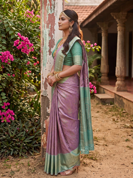 MIMOSA Saree Saree — pose 3 styling detail