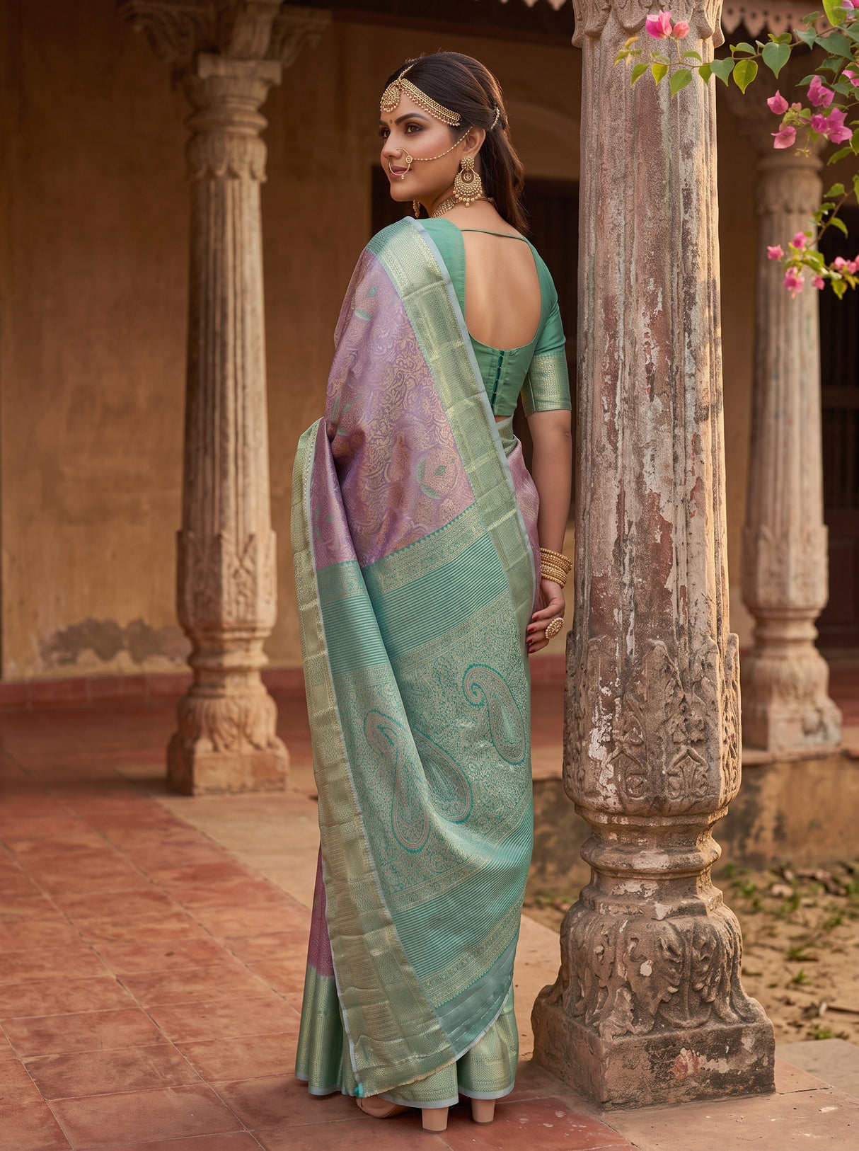 MIMOSA Saree Saree — pose 7 styling detail