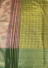 MIMOSA Saree Saree — pallu and zari work detail