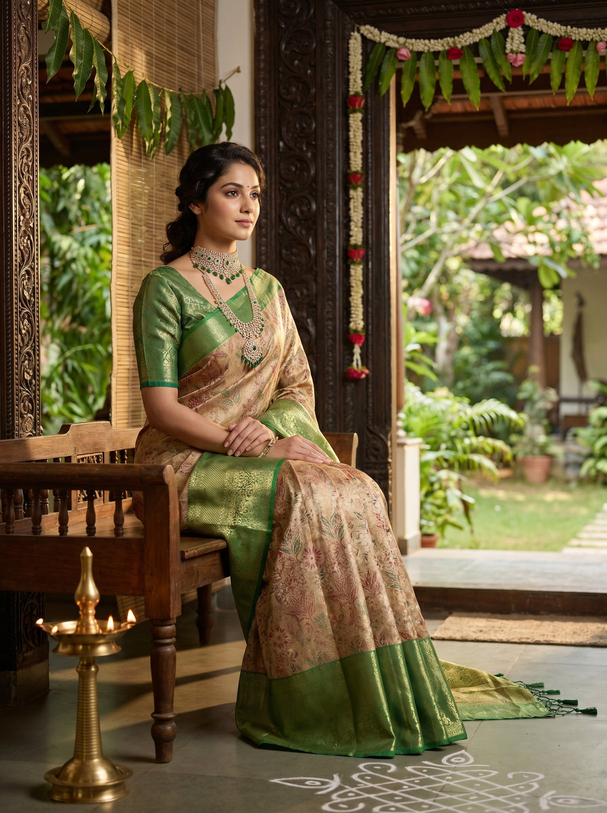 MIMOSA Saree Saree — pose 8 styling detail