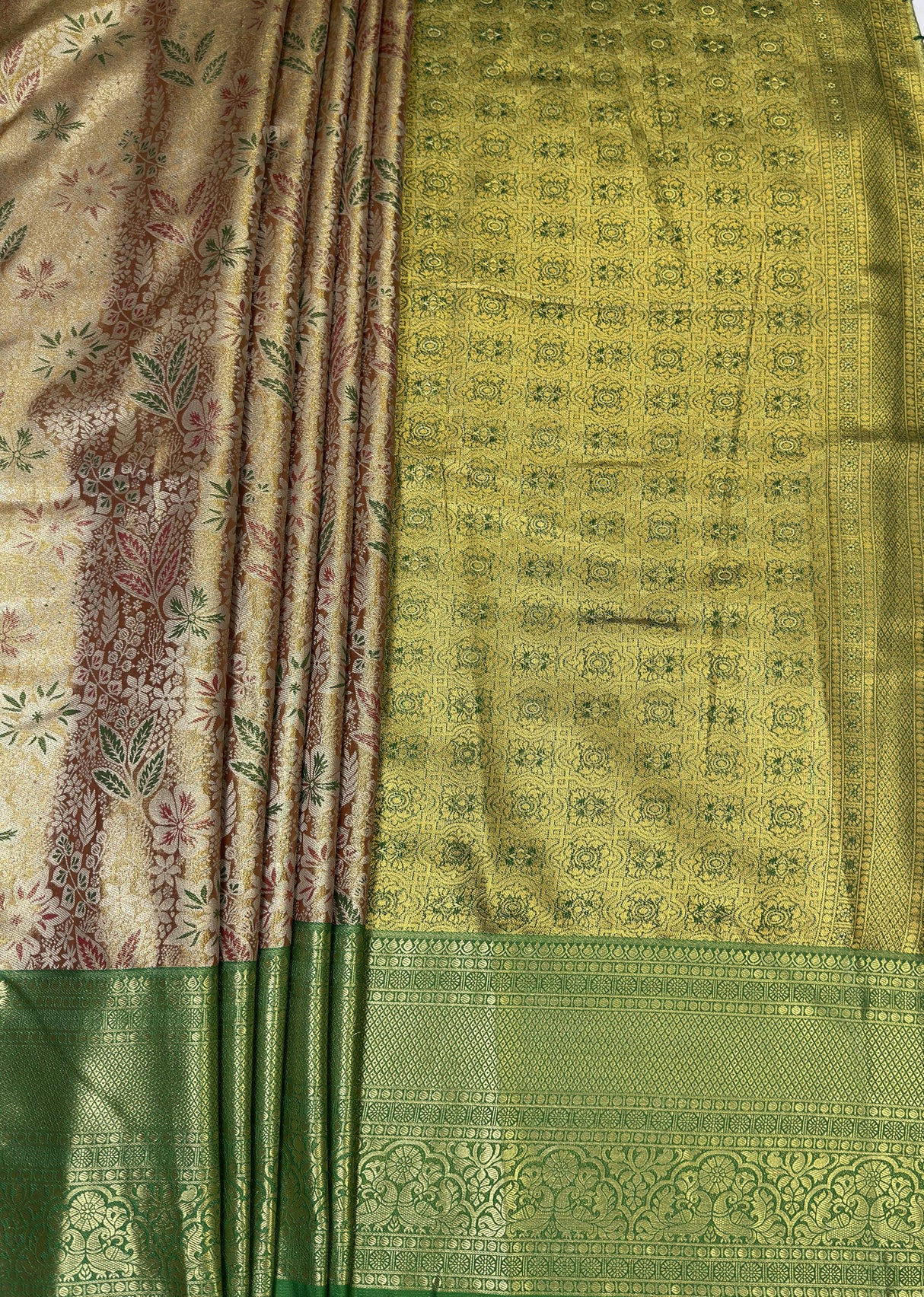 MIMOSA Saree Saree — pallu and zari work detail