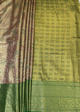 MIMOSA Saree Saree — pallu and zari work detail