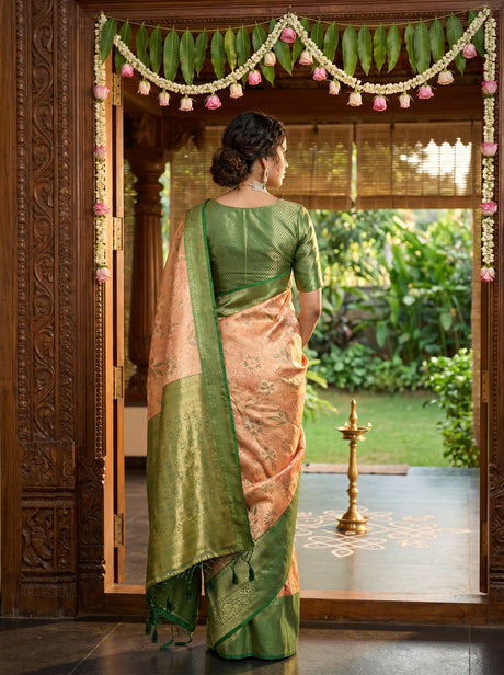 MIMOSA Saree Saree — pose 2 styling detail