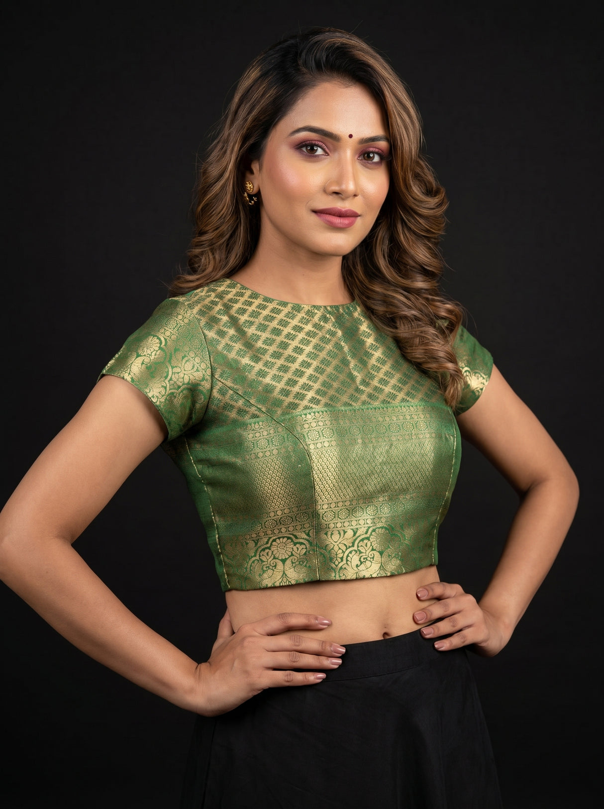 MIMOSA Saree Saree — blouse close-up