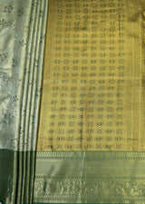 MIMOSA Saree Saree — pallu and zari work detail