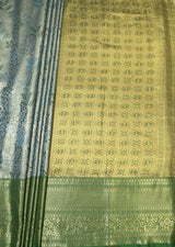 MIMOSA Saree Saree — pallu and zari work detail