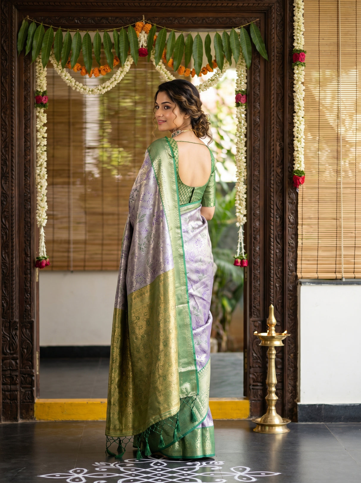 MIMOSA Saree Saree — pose 9 styling detail