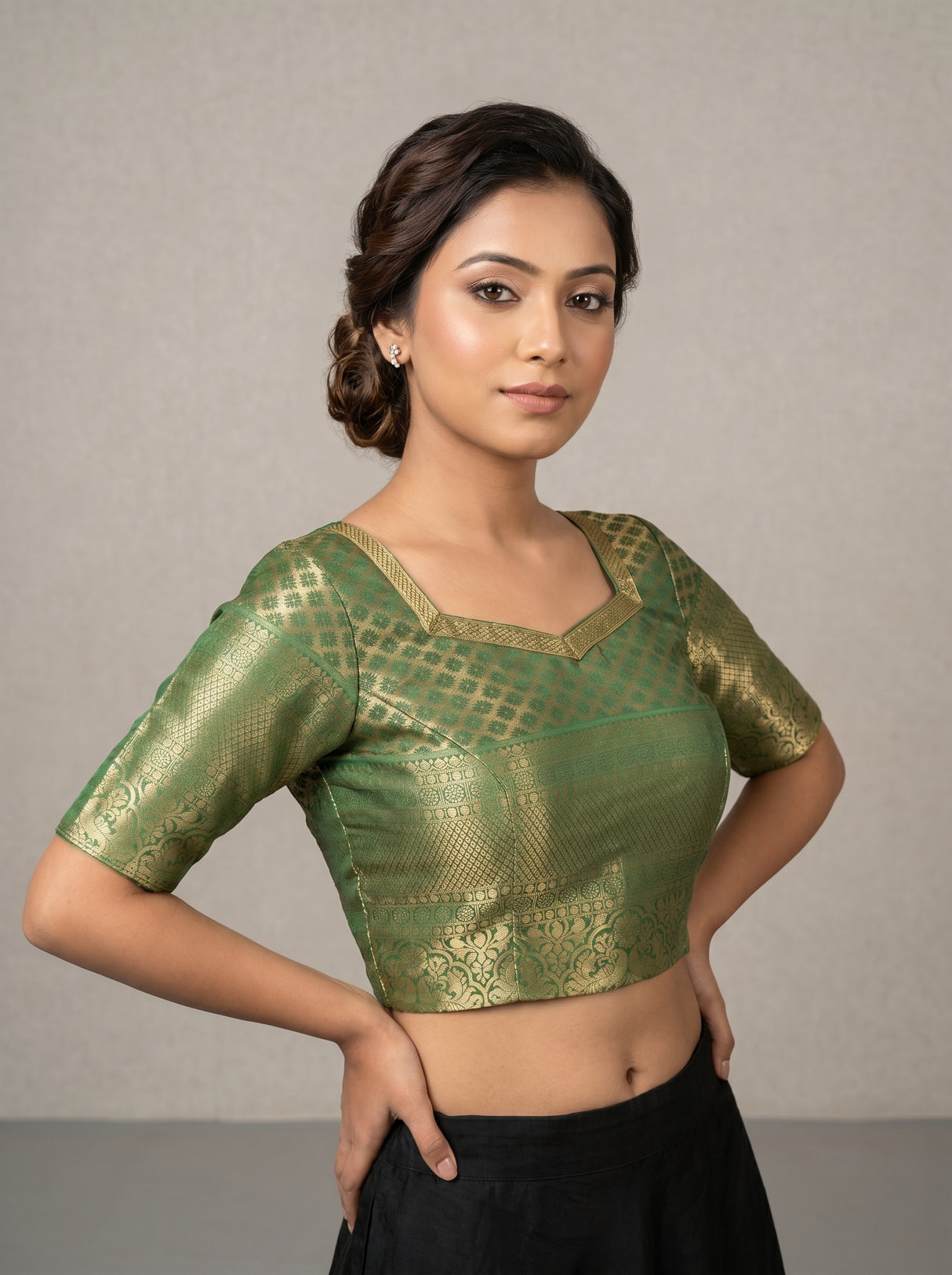 MIMOSA Saree Saree — blouse close-up