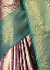 MIMOSA Gajari Kanjivaram Art Silk Saree — fleets shot full lifestyle