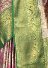 MIMOSA Gajari Kanjivaram Art Silk Saree — fleets shot full lifestyle