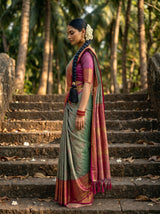 MIMOSA Saree Saree — pose 3 styling detail