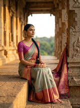 MIMOSA Saree Saree — pose 8 styling detail