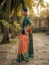 MIMOSA Saree Saree — pose 3 styling detail