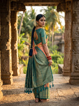 MIMOSA Saree Saree — pose 7 styling detail