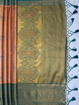 MIMOSA Saree Saree — pallu and zari work detail