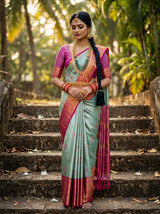 MIMOSA Saree Saree — front view on mannequin