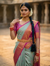 MIMOSA Saree Saree — pose 10 styling detail