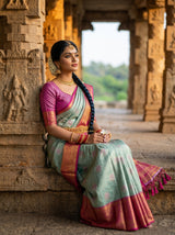 MIMOSA Saree Saree — pose 8 styling detail