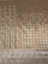 MIMOSA Chiku Banarasi Saree — pallu and zari work detail