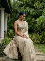 MIMOSA Rama Banarasi Saree — pose 8 styling detail
