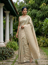 MIMOSA Rama Banarasi Saree — pose 9 styling detail