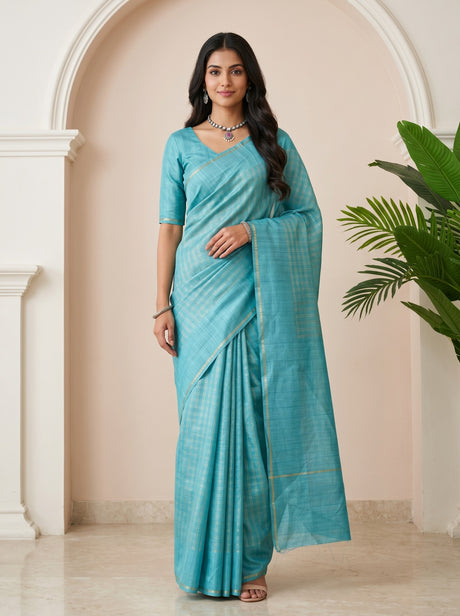 MIMOSA Saree Saree — front view on mannequin
