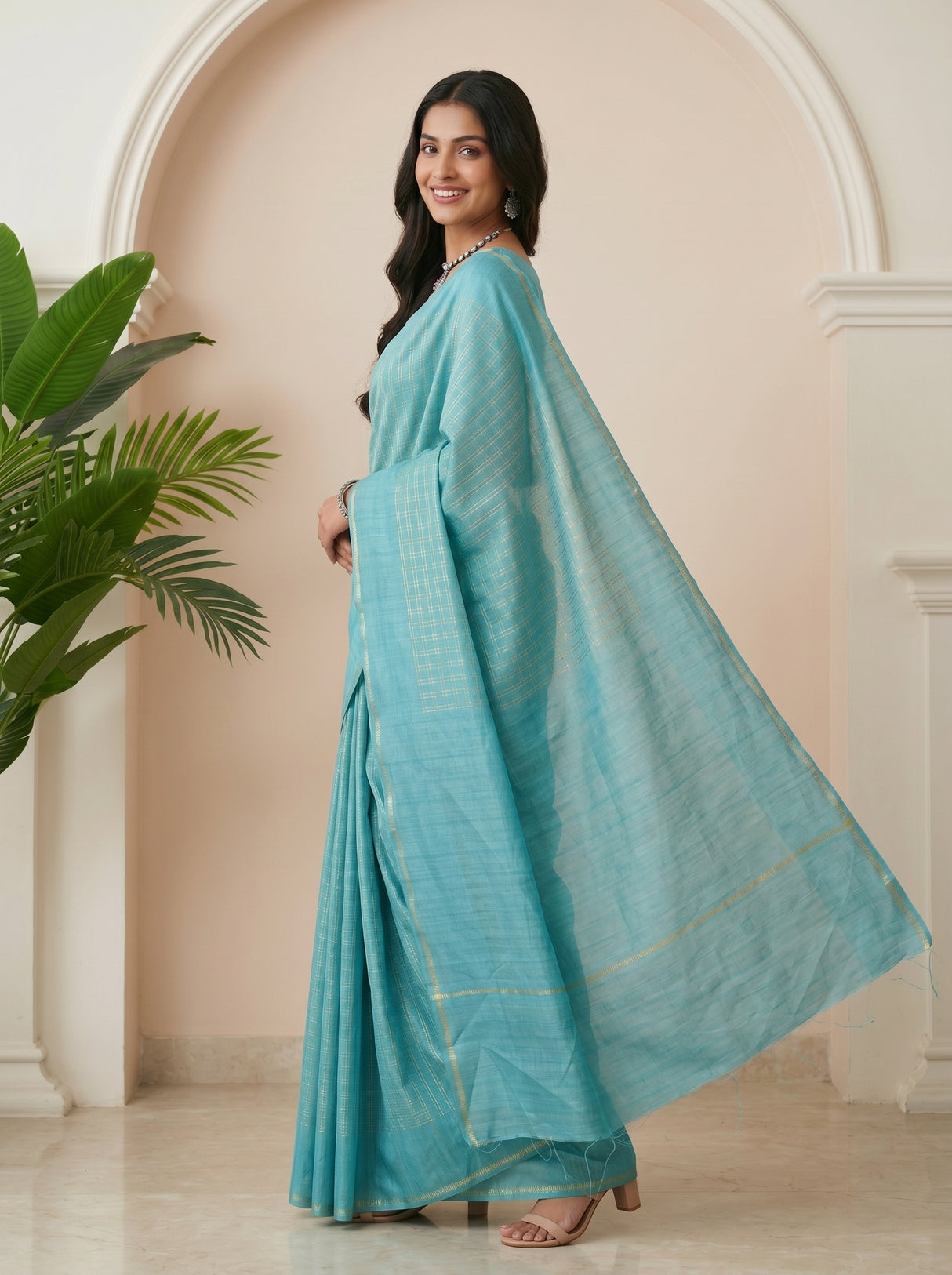 MIMOSA Saree Saree — pose 9 styling detail