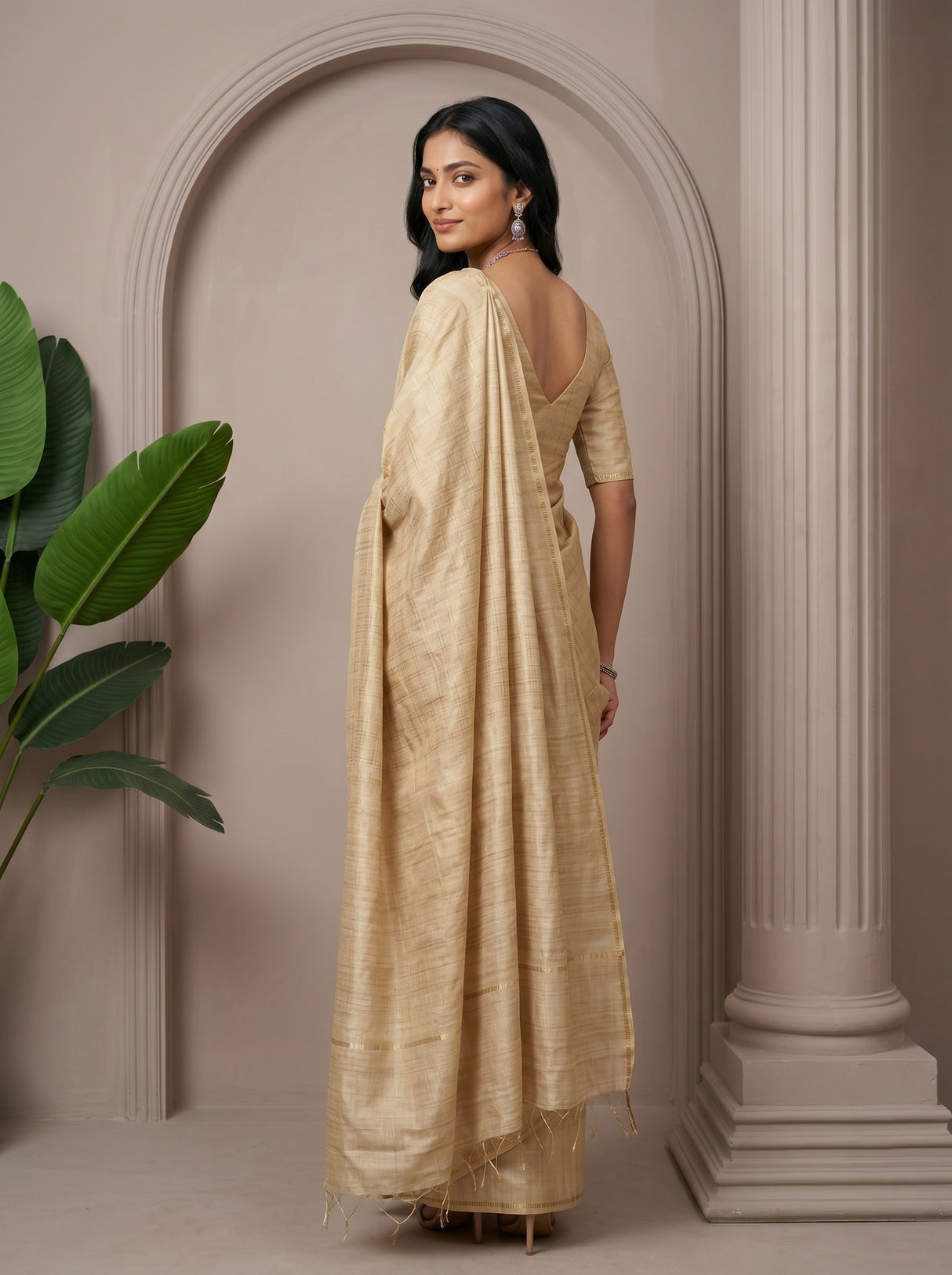 MIMOSA Saree Saree — pose 7 styling detail