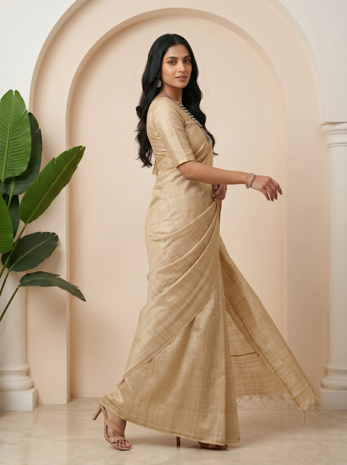 MIMOSA Saree Saree — pose 9 styling detail