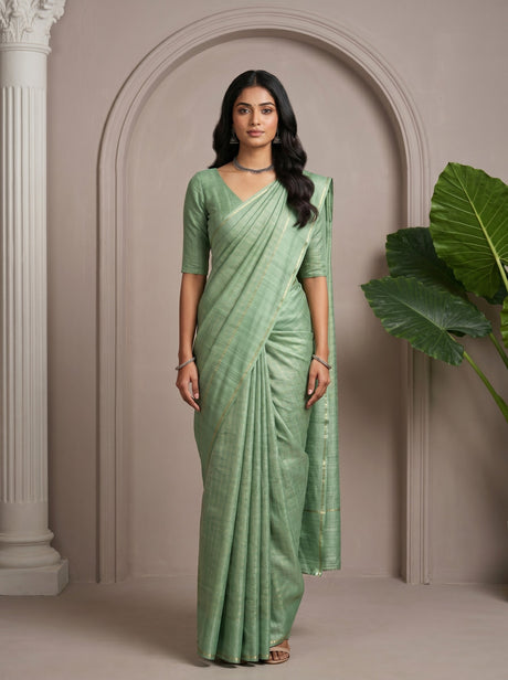MIMOSA Saree Saree — front view on mannequin