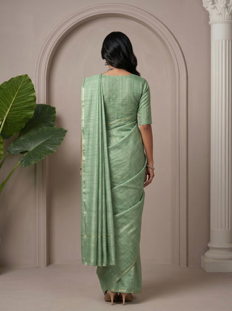 MIMOSA Saree Saree — pose 2 styling detail