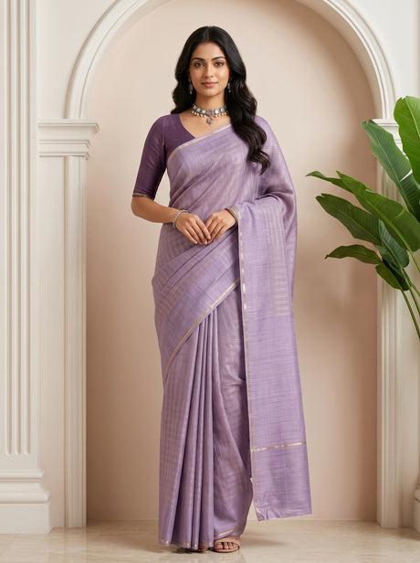 MIMOSA Saree Saree — front view on mannequin