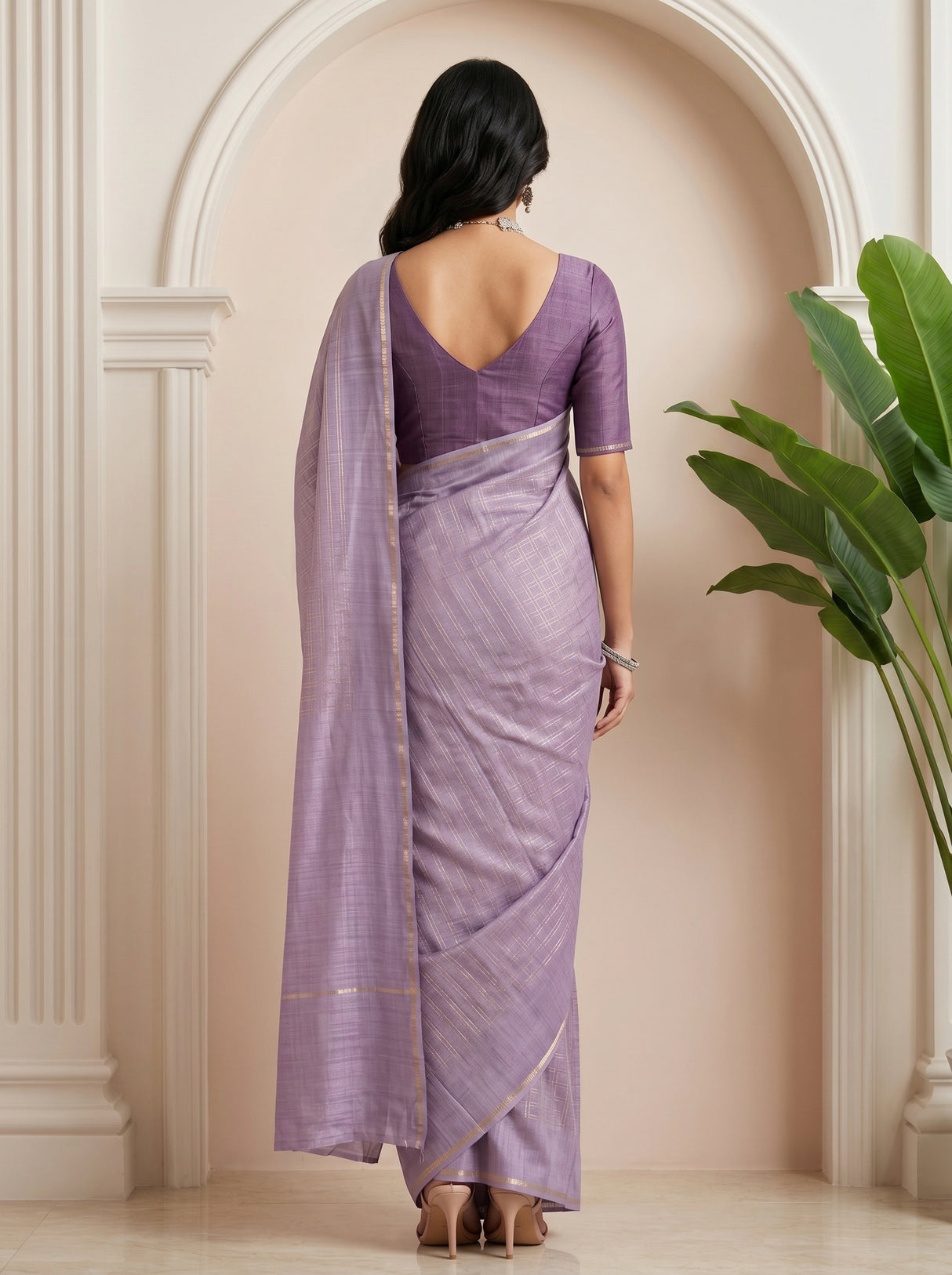 MIMOSA Saree Saree — pose 2 styling detail