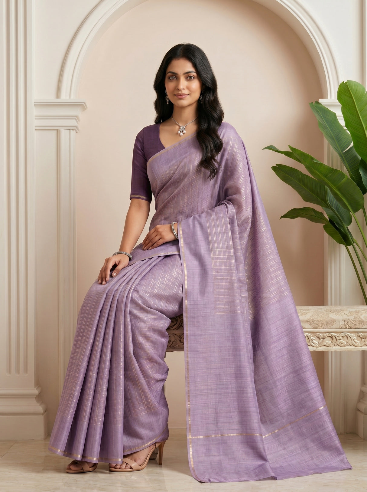 MIMOSA Saree Saree — pose 8 styling detail