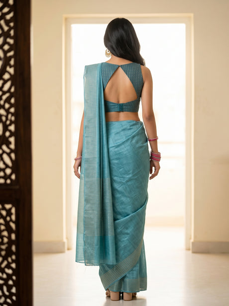 MIMOSA Saree Saree — pose 2 styling detail