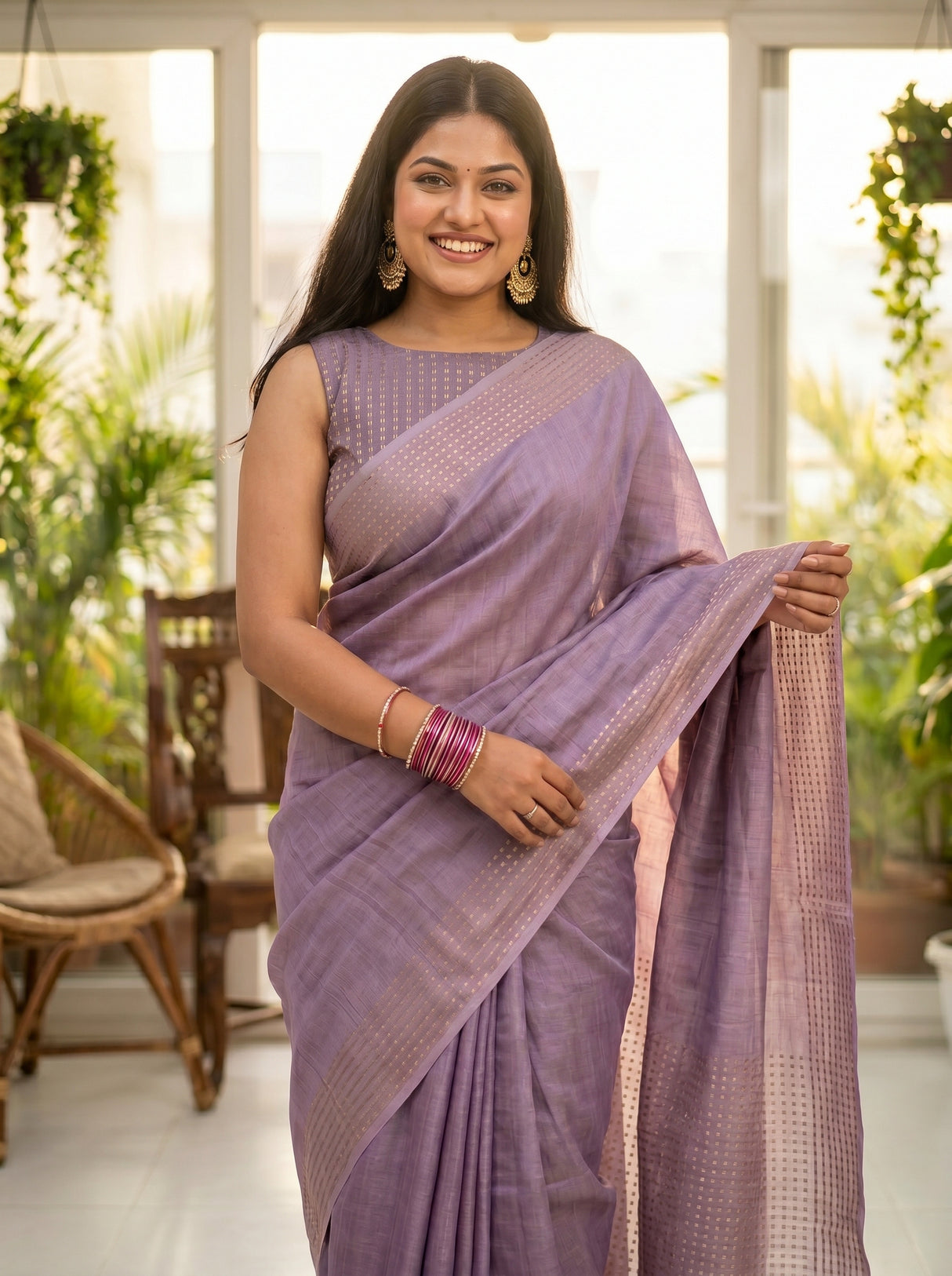 MIMOSA Saree Saree — pose 10 styling detail