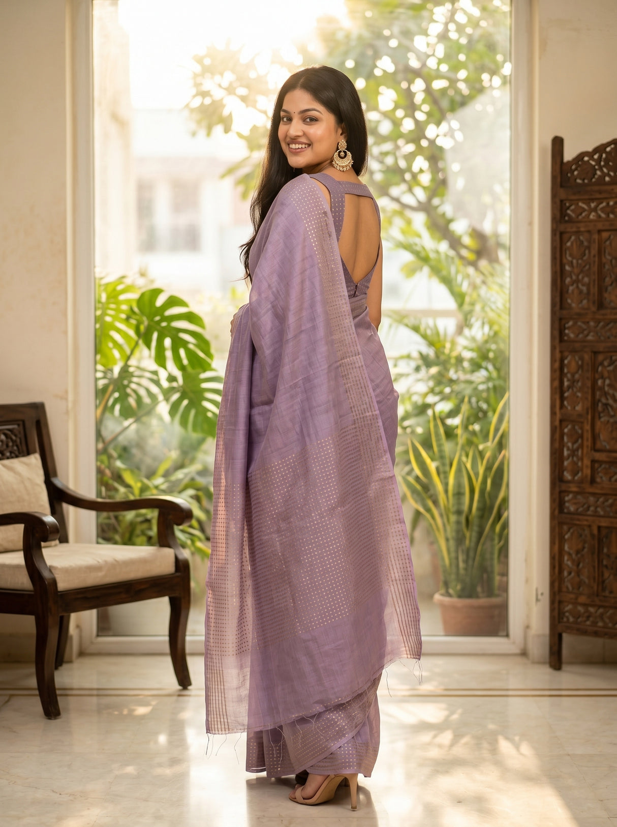 MIMOSA Saree Saree — pose 7 styling detail