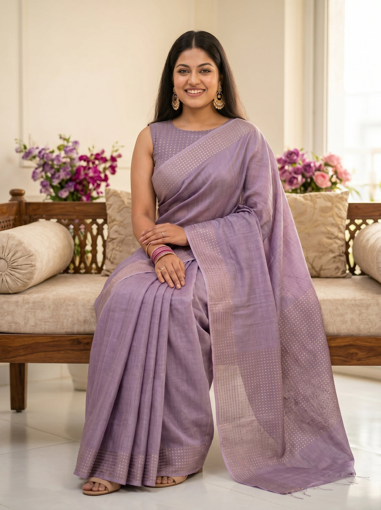 MIMOSA Saree Saree — pose 8 styling detail