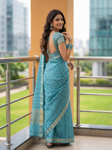 MIMOSA Ananda Saree Saree — pose 7 styling detail