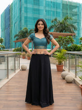 MIMOSA Ananda Saree Saree — blouse close-up