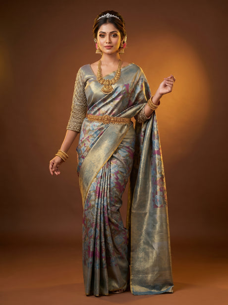 MIMOSA Saree Saree — front view on mannequin