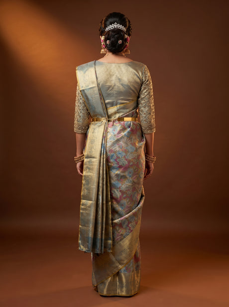 MIMOSA Saree Saree — pose 2 styling detail