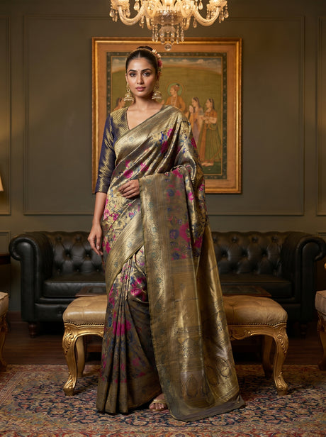 MIMOSA Saree Saree — front view on mannequin