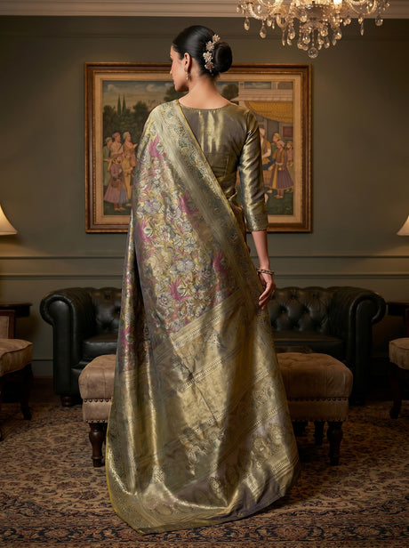 MIMOSA Saree Saree — pose 2 styling detail