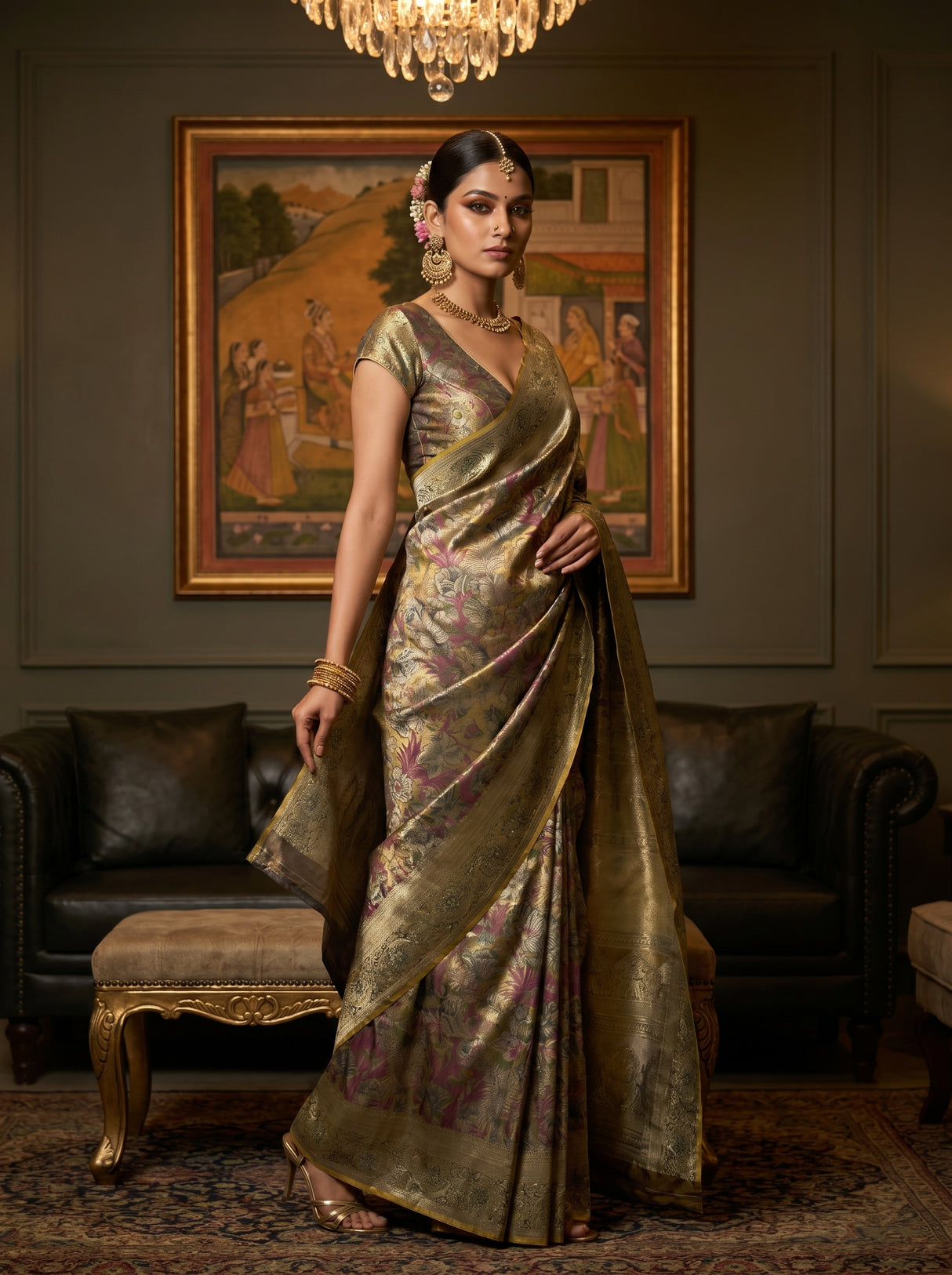 MIMOSA Saree Saree — pose 5 styling detail