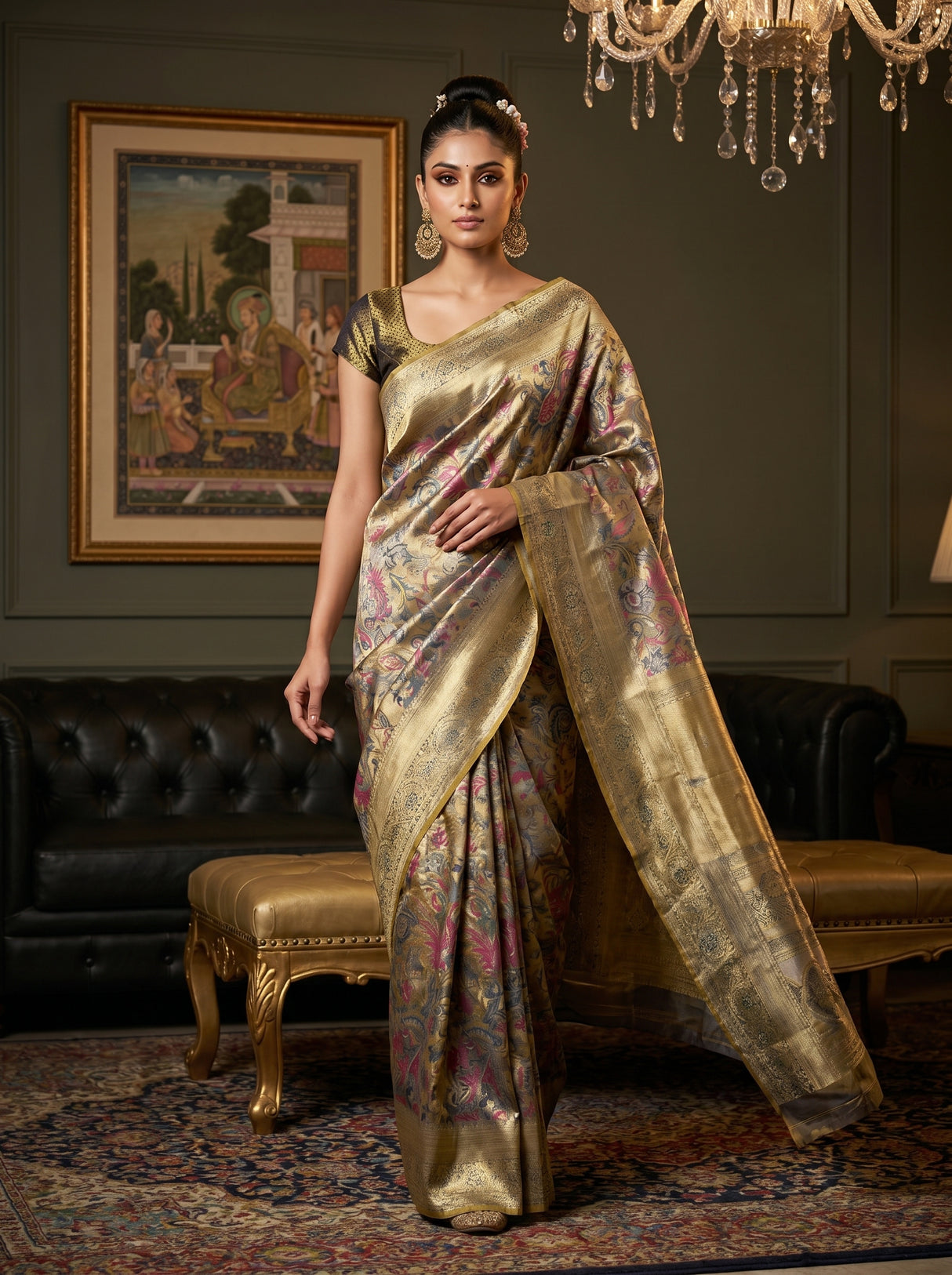 MIMOSA Saree Saree — pose 6 styling detail