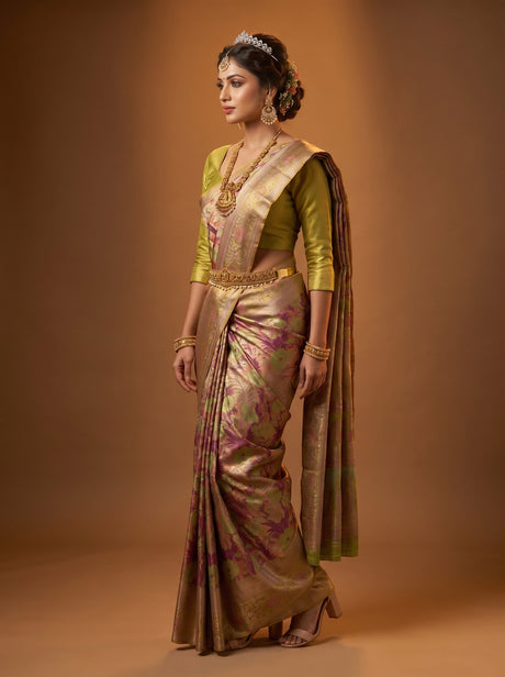 MIMOSA Saree Saree — pose 3 styling detail